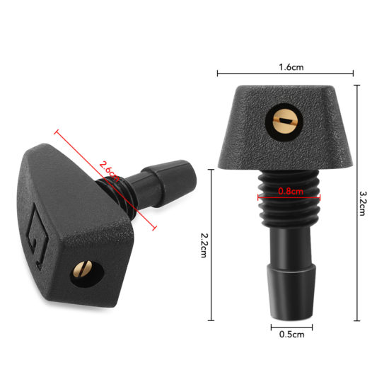 2pcs/set Car Universal Sprayer Kits Sprinkler Windshield - Image 2