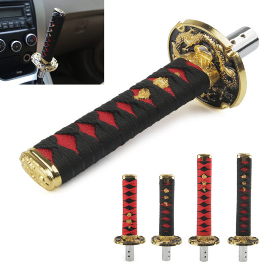 Universal JDM Samurai Sword Shift Knob 200mm / 260mm with adapter