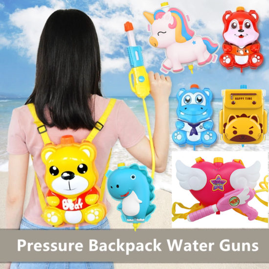 Water Gun Backpack For Boy And Girl Outdoor Beach Toys Presents
