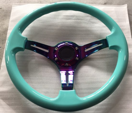 Universal Car Modified Cool Racing Competition Steering Wheel Drifting Racing ABS 14 Inch 350MM - Image 2