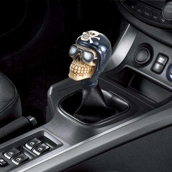 Skull Head Gear Manual Transmission Shift  Creative Design