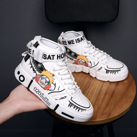Newest children's non-slip leather running shoes  from Anime Naruto - Image 2