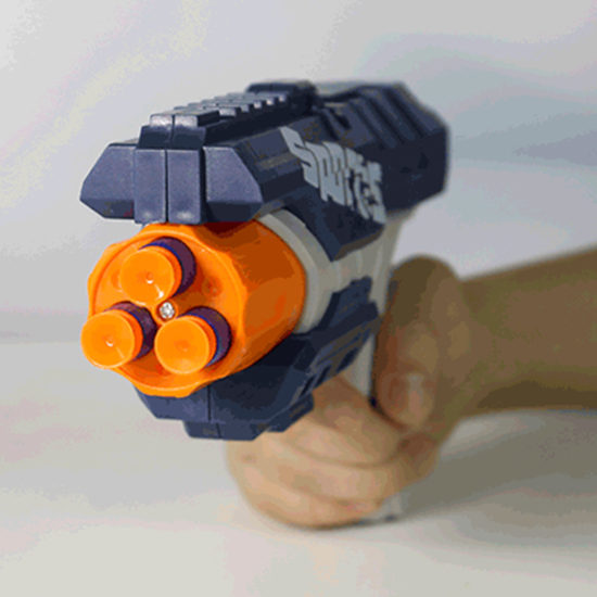 Eva Soft Bullets Guns Toy Air Powered Safety For Kids Soft Bullet Head Foam Indoor Shooting Game - Image 3