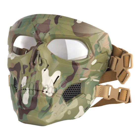 Airsoft Mask Military Tactical Paintball Skull Full Mask Hunting Shooting Men Women Sports Cycling Motorcycle Masks