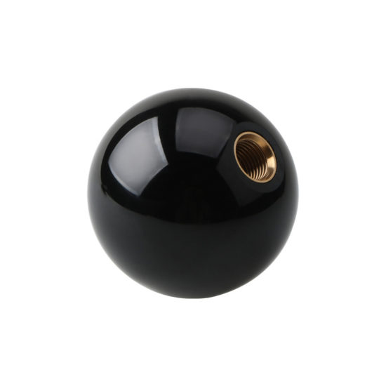 Universal Acrylic Black 8 Ball Gear Knob Short Shifter Knob, For mostly Car - Image 3