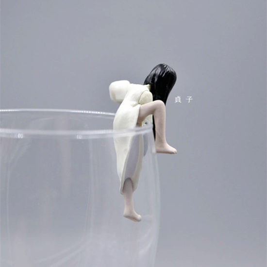 Car Pendant Model Sadako Rearview Mirror Hanging Accessories, Funny Gift