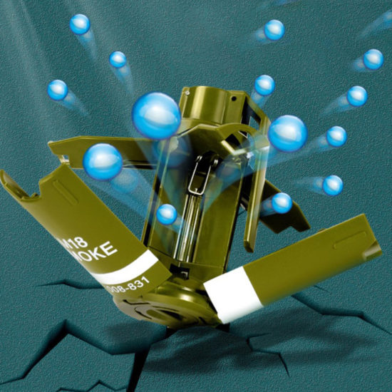Toy Water Bomb Grenade Realistic Battle Game Supplies Rival Game Tactical Toys - Image 2