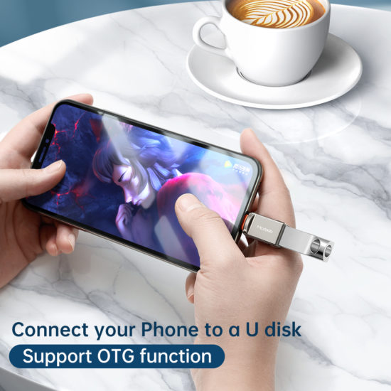 Macdodo USB 3.0 data adapter for Apple phones to run flash memory and hard disks and run most devices with USB - Image 2
