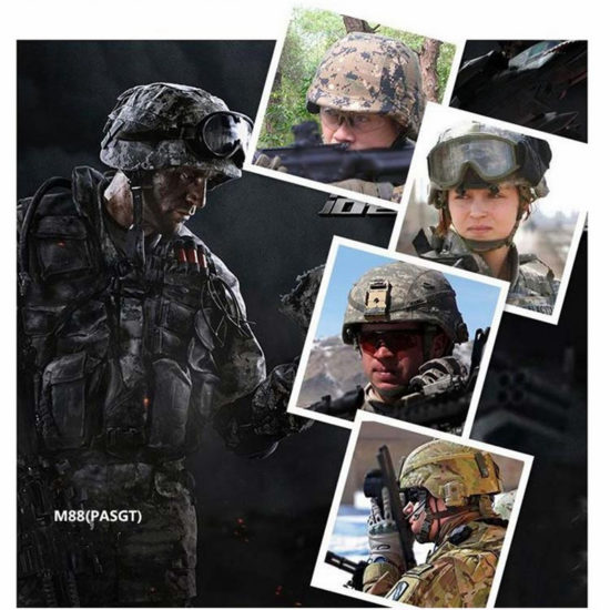 Tactical M88 Military Helmet CS Game Army Training Airsoft Sports Protection Equipment Camouflage - Image 3