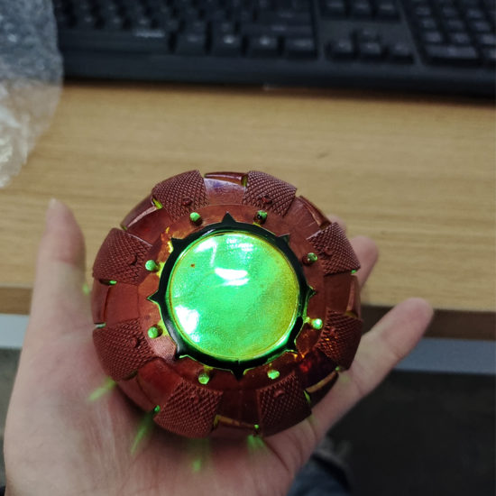 Superhero Pumpkin Lantern Bomb Weapon Norman Led Cosplay - Image 3