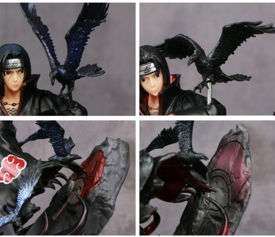 Naruto Anime Uchiha Itachi and Ravens PVC Action Figure Model 25 cm - Image 2
