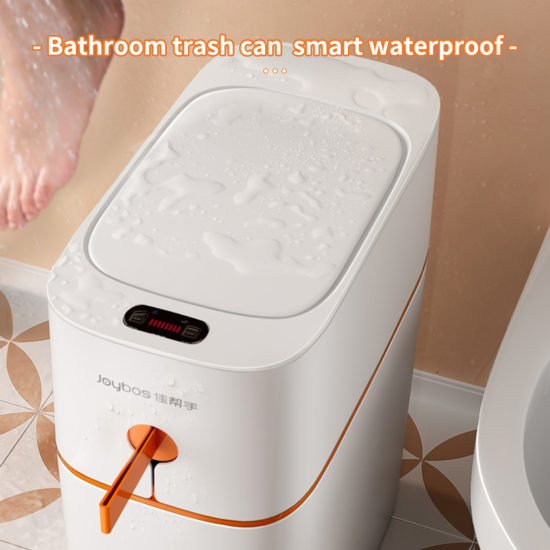 Trash Can From JOYBOS, Smart Sensor Automatic Packing 13L Kitchen Bathroom Waterproof And Privacy - Image 3