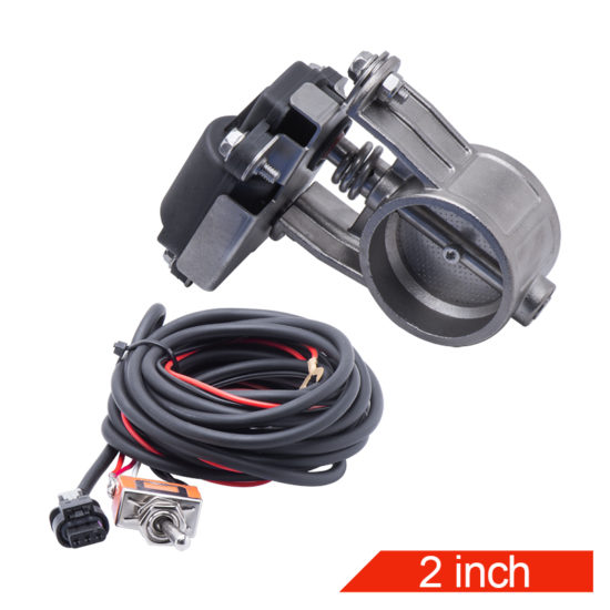 Electric Exhaust Control Valve 2"/2.36"/2.5"/2.75"/3" Inch- Low Pressure For Exhaust Catback Downpipe