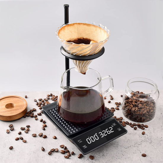 Rodanny Precision Electronic Smart Digital Timer Kitchen Scale For Home Portable Drip Coffee Scale - Image 2