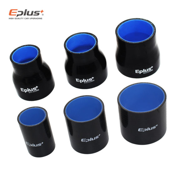 Silicone tubing Hose From EPLUS, TurboIntake Pipe Coupler Hose Universal Straight Multiple sizes black Length 76mm