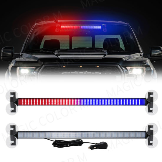 LED Police Lights For Auto Emergency Warning Lamp-80 Traffic Advisor Flashlight Car Accessories