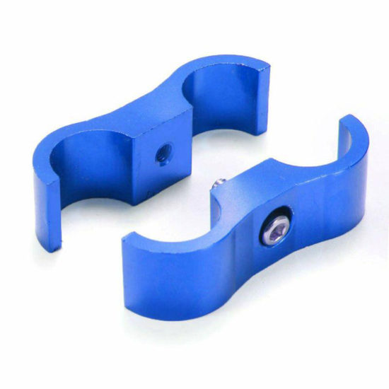 Hose Tube Divider aluminum line separator Universal BilletOilFuelWater PQY-1Pcs AN4-AN6-AN8-AN10-AN12 - Image 2