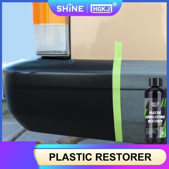 Black Plastic Restorer Polish And Repair Coating Renovator For Car Detailing HGKJ 24