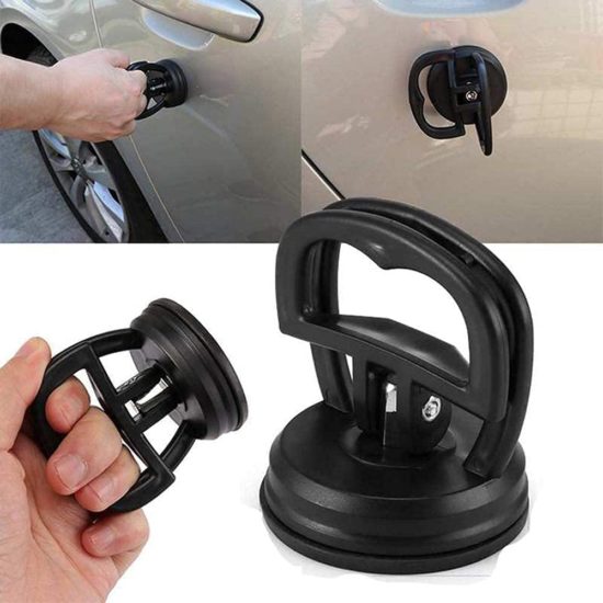 Car Body Repair Puller 2-Inch Black/Orange Suction Removal Tool