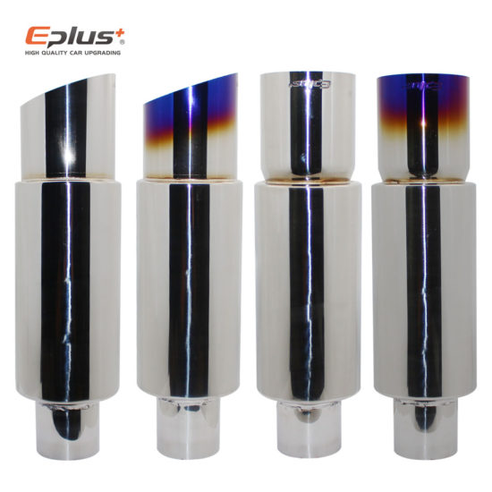 Car exhaust pipe muffler Universal High Quality Stainless Steel 51-57-63MM