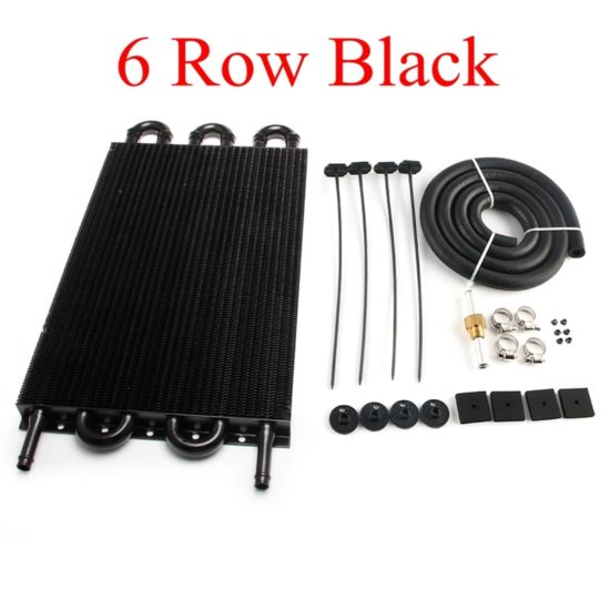 Universal aluminum oil cooler assembly for automatic and manual transmissions - Image 2