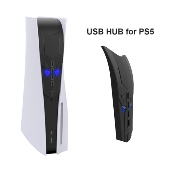 4 Port USB Hub Splitter Adapter High-speed for Game Console PS5 PS4 Xbox One S Series X Nintendo Switch