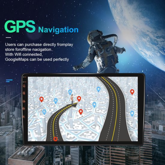 Android11 Car screen 32G 2Din 7-10 Inch Universal WIFI GPS Car Audio Multimedia Player For Nissan Toyota Kia - Image 2