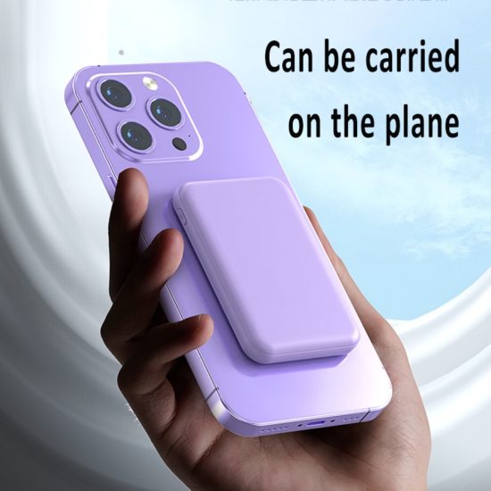 Mini Power Bank Magnetic Portable Large Capacity 20000mAh Wireless Fast Charging for iPhone12-13 - Image 3