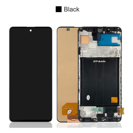 LCD Display Touch Screen, High Quality For Galaxy A51 A515F A515W A515U LCD Display Replace, with Frame - Image 2