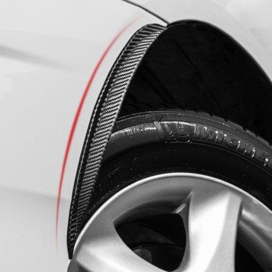 Carbon Fiber Decorative Fender Guards Arch Wheel Eyebrow Lip For SUV - Image 3