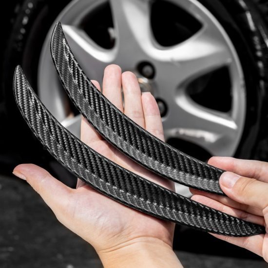 Carbon Fiber Decorative Fender Guards Arch Wheel Eyebrow Lip For SUV - Image 2