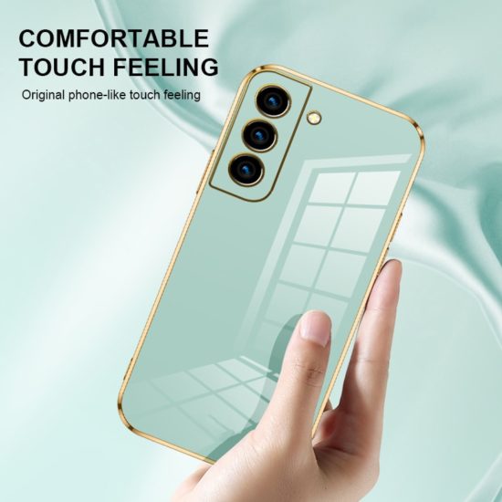 Soft Silicone Case Luxury Square Plating For Samsung Galaxy S21-S22 Ultra Plus A52-A72 Soft Tpu Shockproof - Image 3