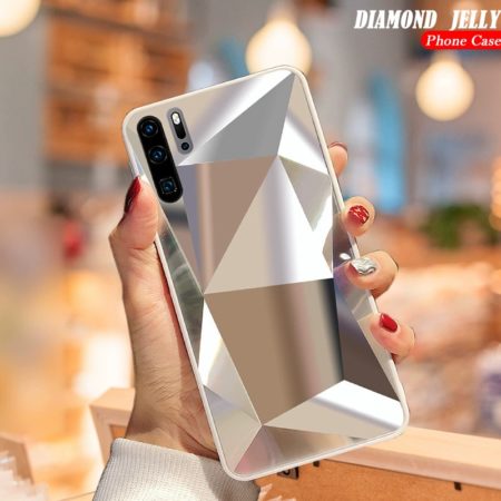 Case Diamond 3D Mirror For Samsung Galaxy A03S A53 A73-A12-A32-A52-A72-A71 S22-S21 Ultra Plsu S20 FE Note 10Lite
