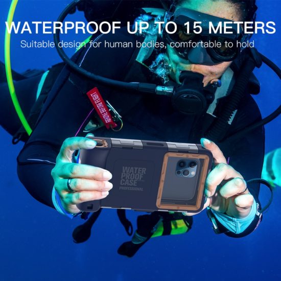 Phone Case Universal Professional Diving 15M Depth For iPhone 12Pro-Max And Samsung Galaxy S21-S22 Ultra - Image 2