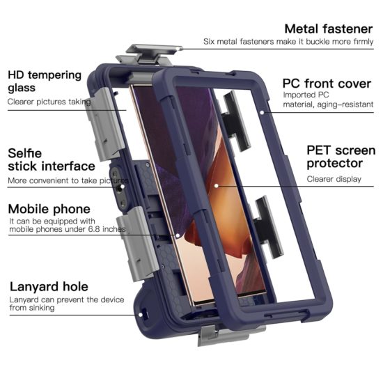 Phone Case Universal Professional Diving 15M Depth For iPhone 12Pro-Max And Samsung Galaxy S21-S22 Ultra