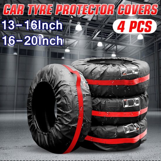 Tires Storage Bags 4pcs For Universal Vehicle Waterproof