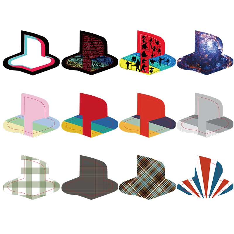 12 pcs sticker 4