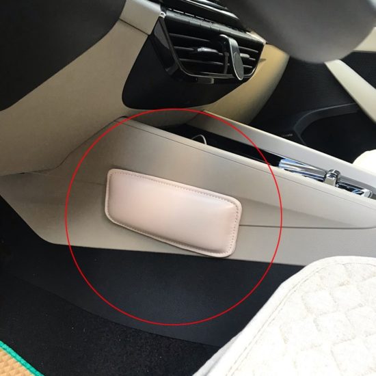 Leather Car Leg Cushion Knee Pad Support Pillow Protector for Most Car