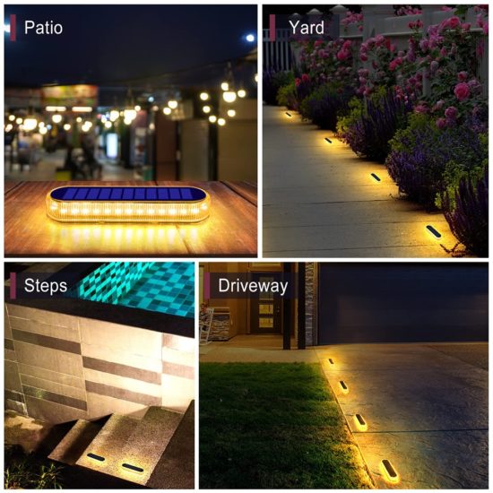 Solar Led Light Outdoor Waterproof Light Underground Landscape Lamp For Lawn Pathway Garden Decoration