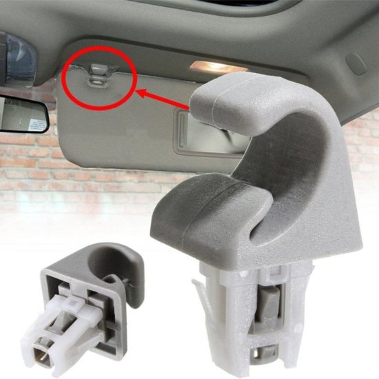 Plastic Clip Hook For Sun Visor  Bracket Car Interior for Toyota Camry Corolla Highlander Prius/RAV4