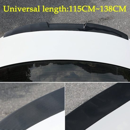 Universal Car Spoiler, Car Free Perforated Top Center Wing Decoration Fixed Wind