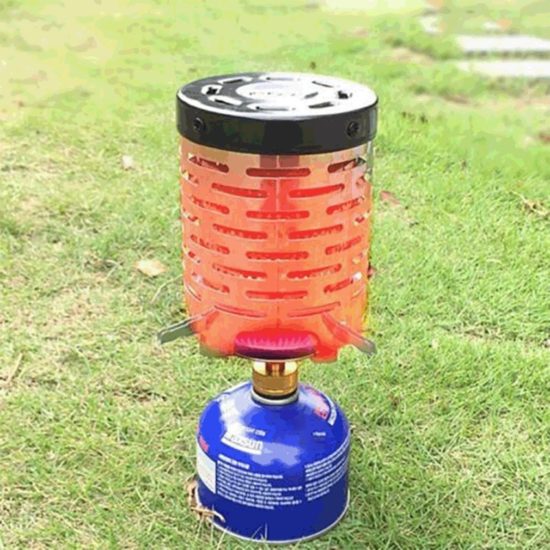 Portable Mini Heater Stainless Steel For Gas Oven Burner Camping Accessories