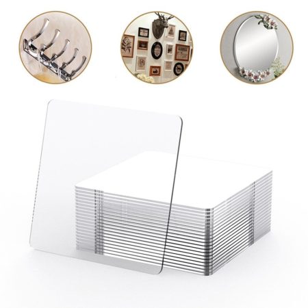 Powerful Non-Mark Sticker, For Photo Wall Auxiliary Double-Sided Pendating Fixed Two-Sided Waterproof Viscose Tape 100/5Pcs