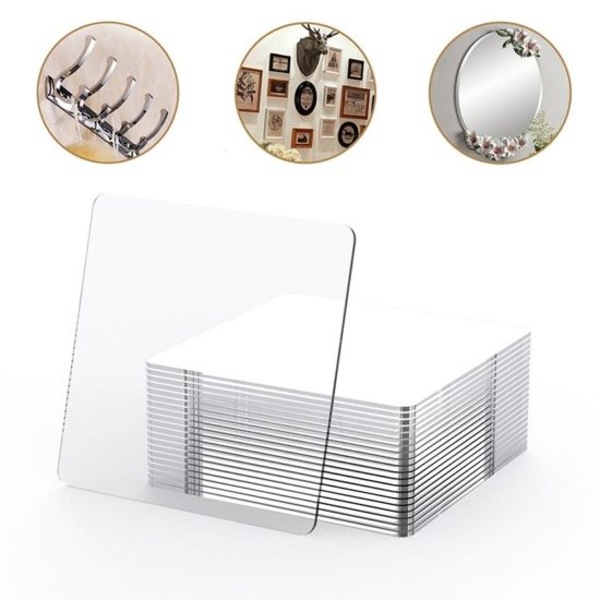 Powerful Non-Mark Sticker, For Photo Wall Auxiliary Double-Sided Pendating Fixed Two-Sided Waterproof Viscose Tape 100/5Pcs