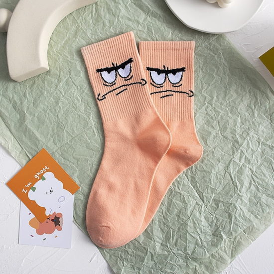 Socks Cartoon SpongeBob's High Quality Fashion Printed Casual - Image 2