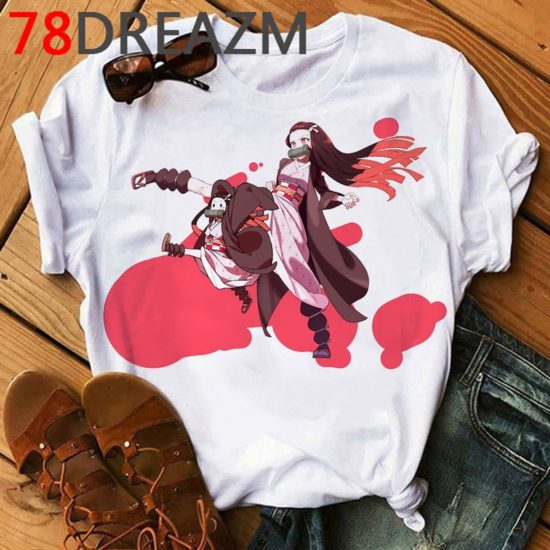 Demon Slayer T Shirt  Japanese Anime Kimetsu No Yaiba Demon Blade Top Unisex - Image 3