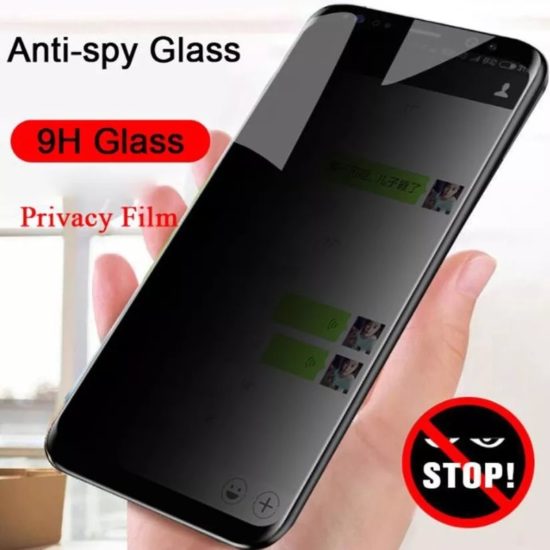 Privacy Screen Protectors For Poco X3-X4-M3 Pro F3-GT Anti-spy Glass For Xiaomi Redmi Note - Image 2