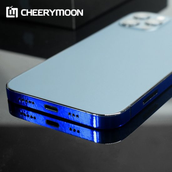 Mirror Skin Frame Film For IPhone Back Border Sticker Protector - Image 2