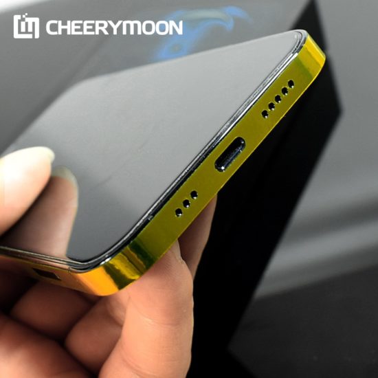 Mirror Skin Frame Film For IPhone Back Border Sticker Protector - Image 3