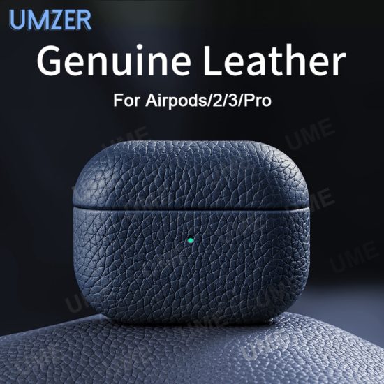 Leather Case For Airpods 3 / 2 / Pro Cowhide